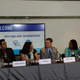 At the Newseum on March 1: From left, Gene Policinski, Francisco Vara-Orta, Tracy Jan, Thomas Hrach, Lynne Adrine, Richard Prince.
